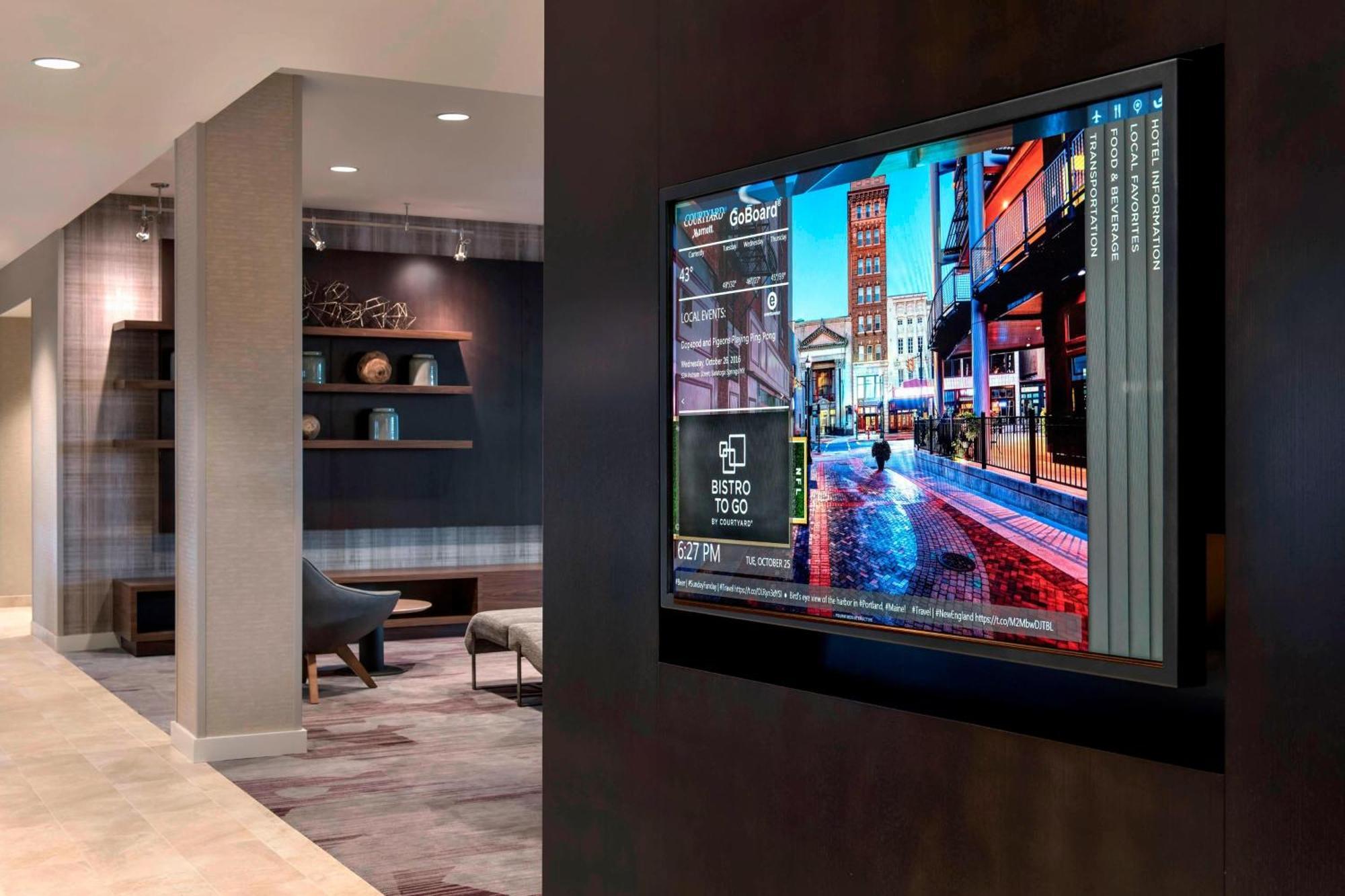 Courtyard By Marriott Schenectady At Mohawk Harbor Hotel Luaran gambar